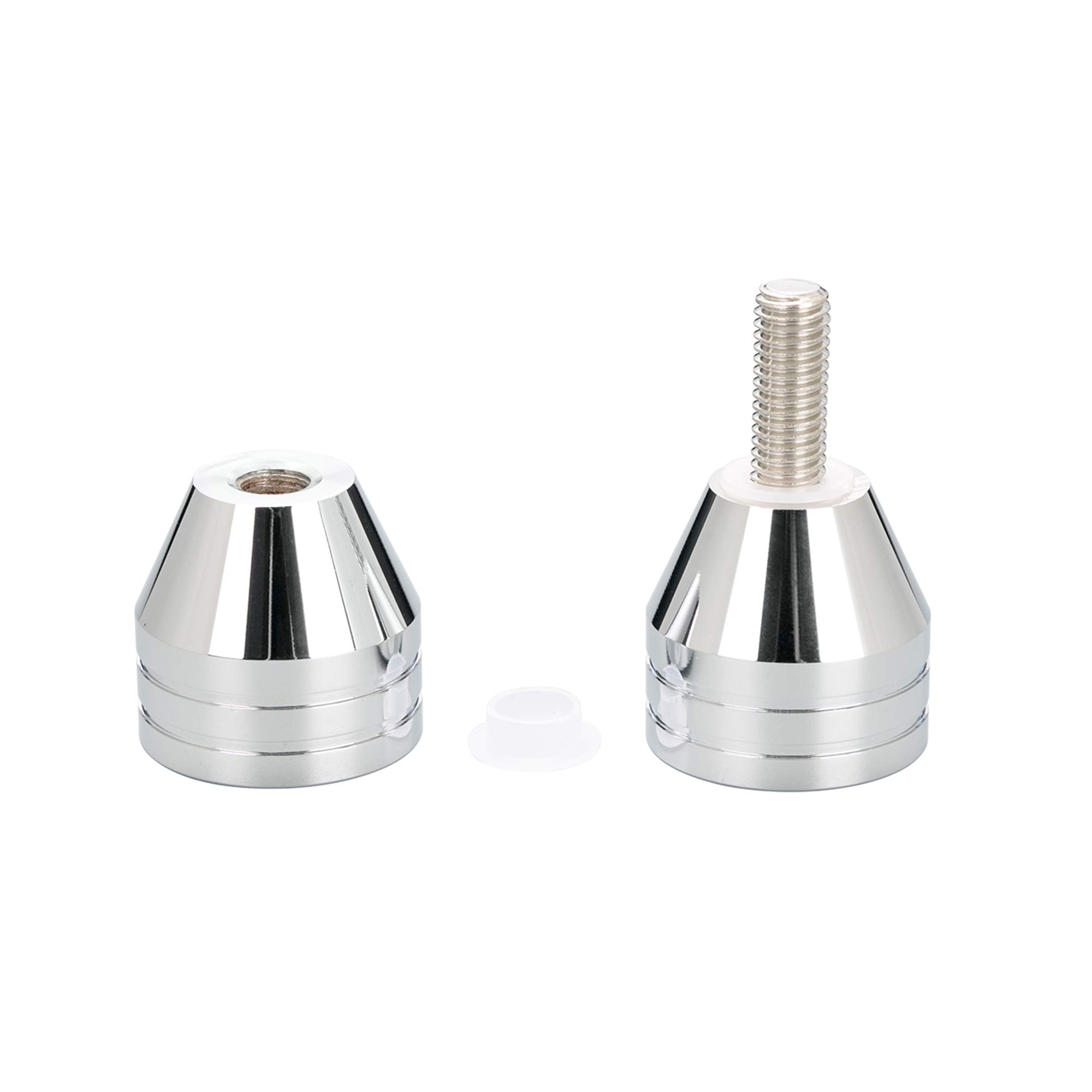 Set of 2 Shower Door Double Button Door Handle Shower Door Handle Shower Door Handle Fittings Door Knob Handle Cabinet Handle Aluminium Alloy - Image 3