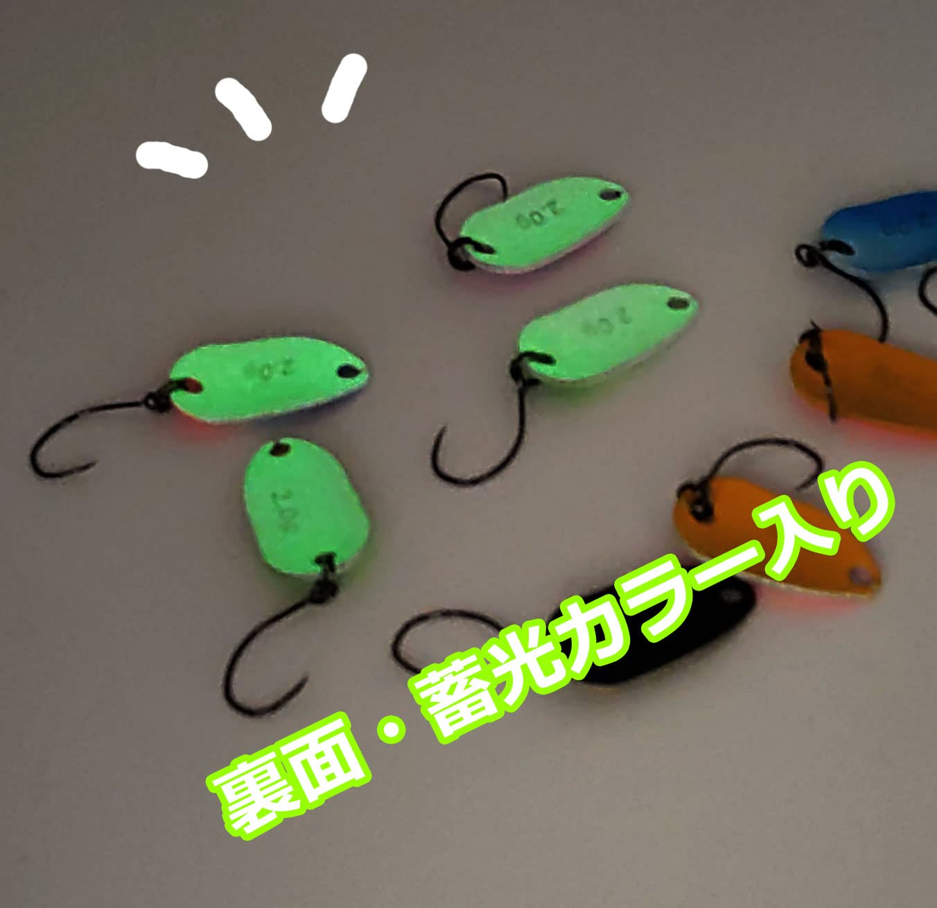 Amazon.co.jp: 【PBルアー】エリアロールスプーン 管釣りスプーン 2g