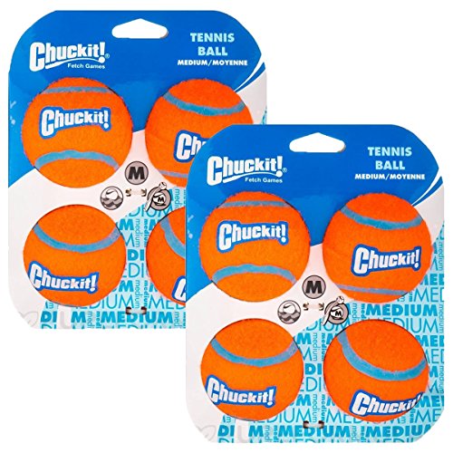 Chuckitdogtennisballmedium8packallbreedsizes Urban Country Home Decor Chuckit dog tennis ball medium 8 pack all breed sizes urban country home decor