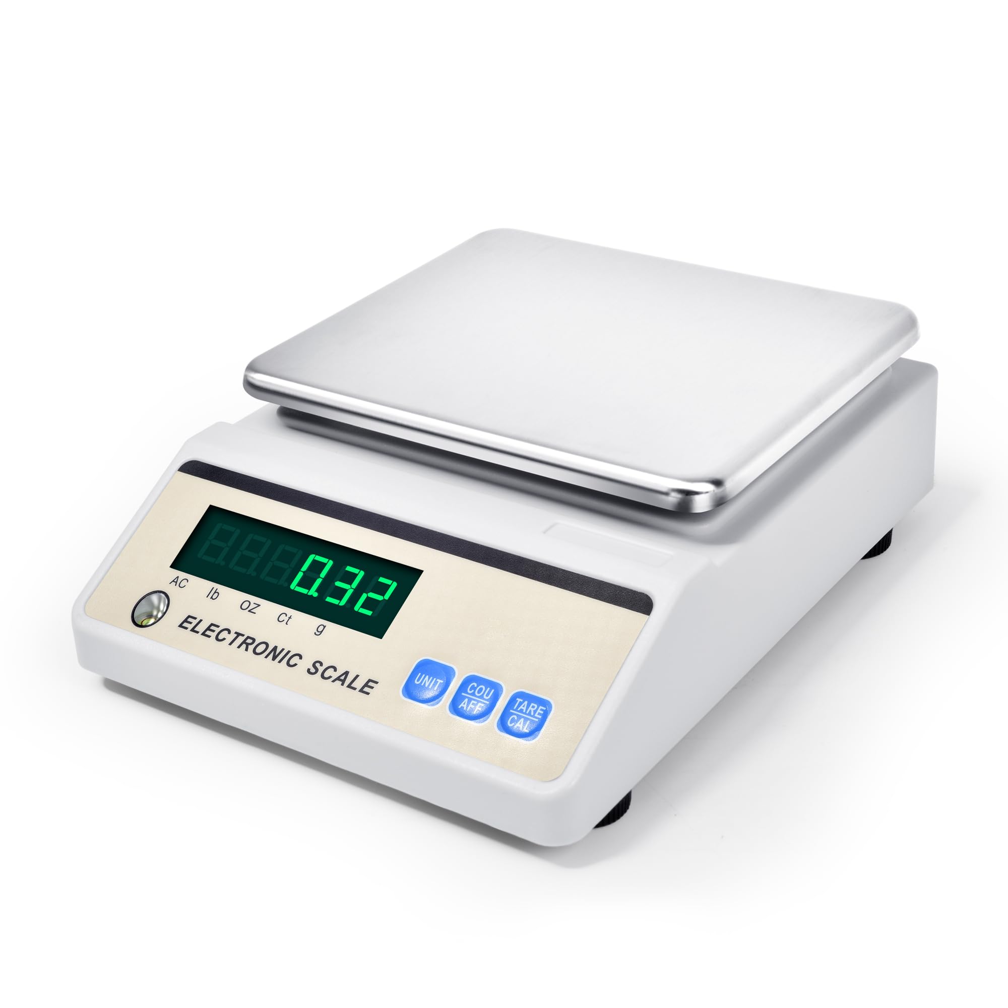 LICHEN Balanza analítica de laboratorio de 1000 g x 0,01 g con pantalla LED, báscula de laboratorio de alta precisión con unidades de g/ct/oz/lb, báscula científica de laboratorio para cocina