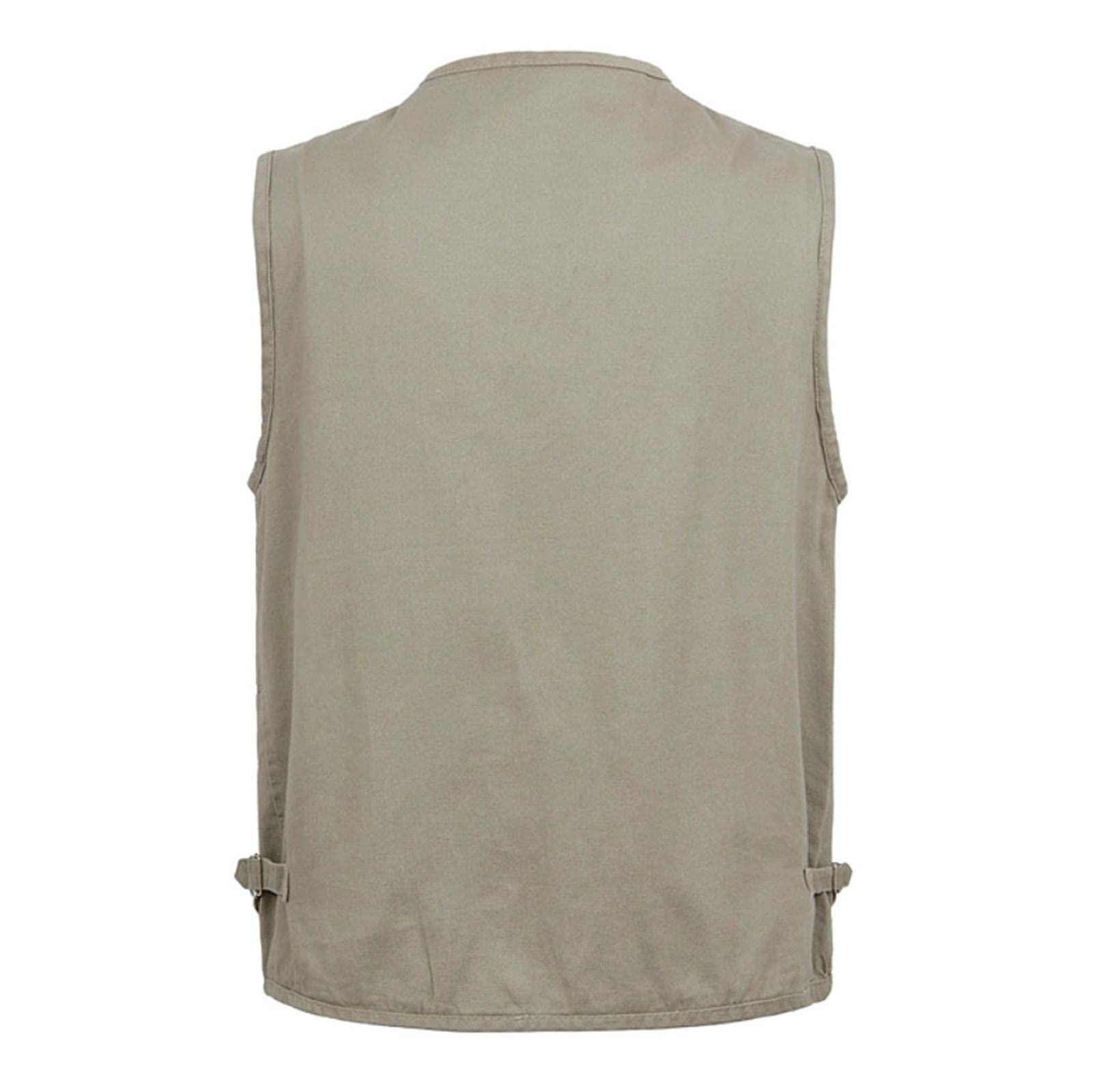 Masculino chaleco masculino multibolsillo sin mangas chaleco de pesca al aire libre de verano chaleco de pesca más chaqueta de tamaño