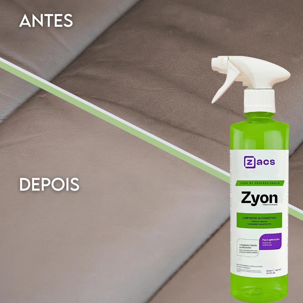 Zyon Multilimpador Apc Automotivo Interno Painel Plástico : Amazon
