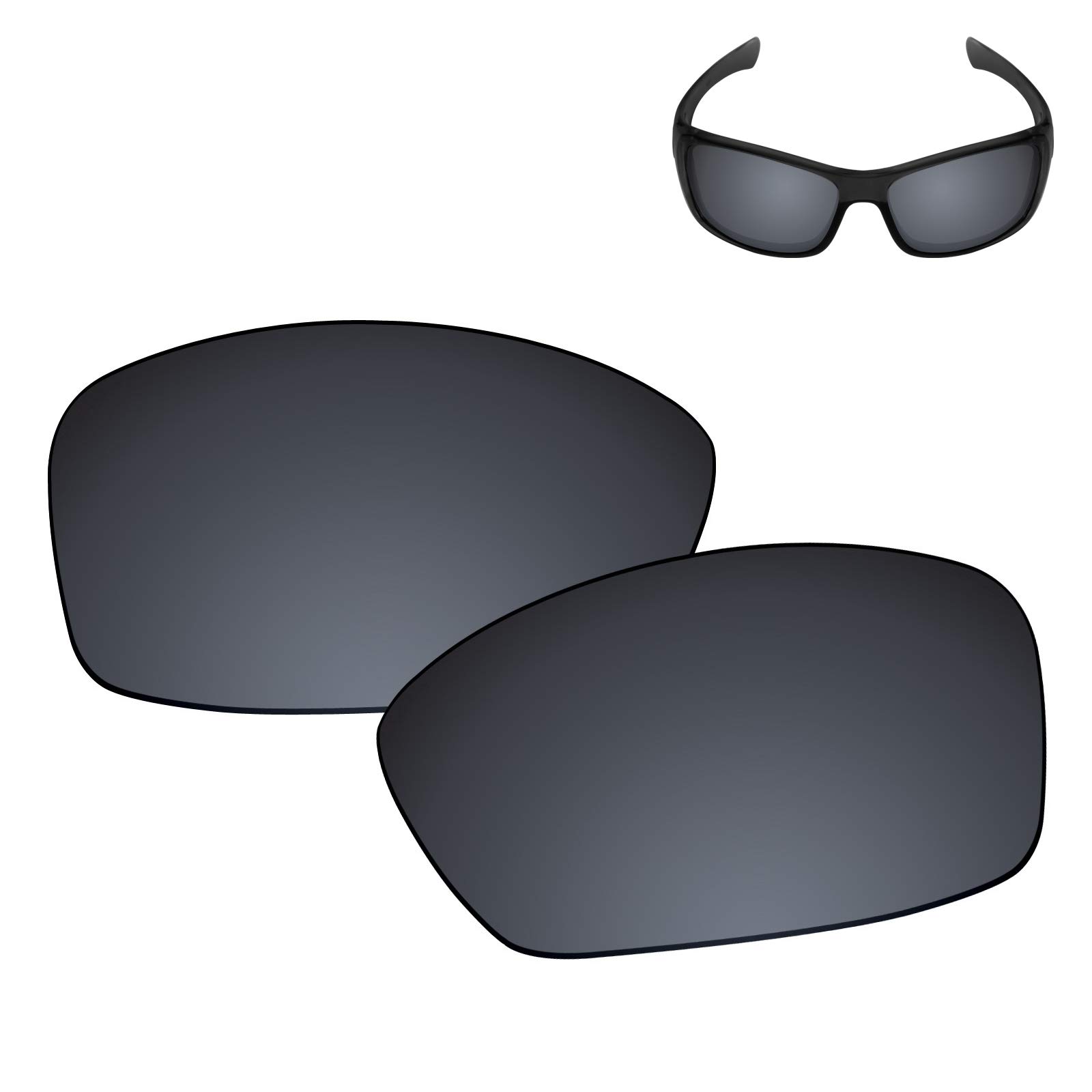 GalvanicReplacement Lenses for Oakley Hijinx Sunglasses - Shield Polarized