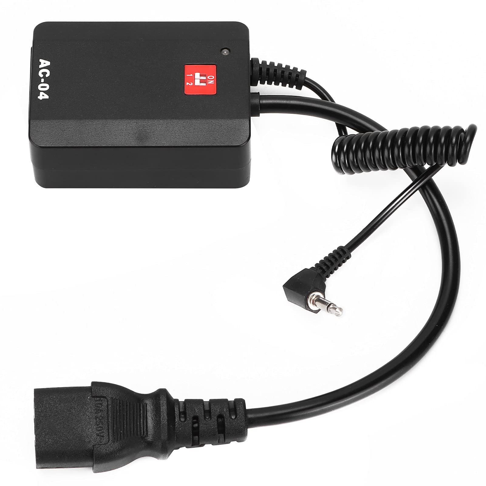 Déclencheur de Flash 4 Canaux, Récepteur de Déclenchement de Flash de Studio sans Fil avec Alimentation Secteur, adapté aux Appareils Photo, Distance de Travail de 30 M,
