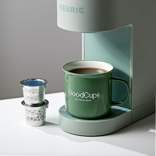 Miniatura 7 de 2 tazas K reutilizables de acero inoxidable para Keurig K Supreme, K Supreme Plus, K Slim, K-Duo Hot & Iced con tecnología Multistream 2 filtros de