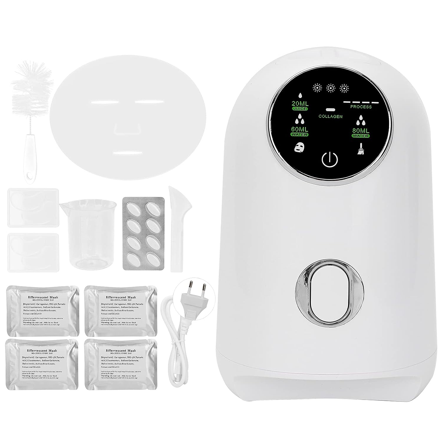Facial Mask Machine, Safe Economical Convenient DIY Electric Maker for Vegetable Facial Mask(European regulations, Transl) - Review, Price and Buying Guide