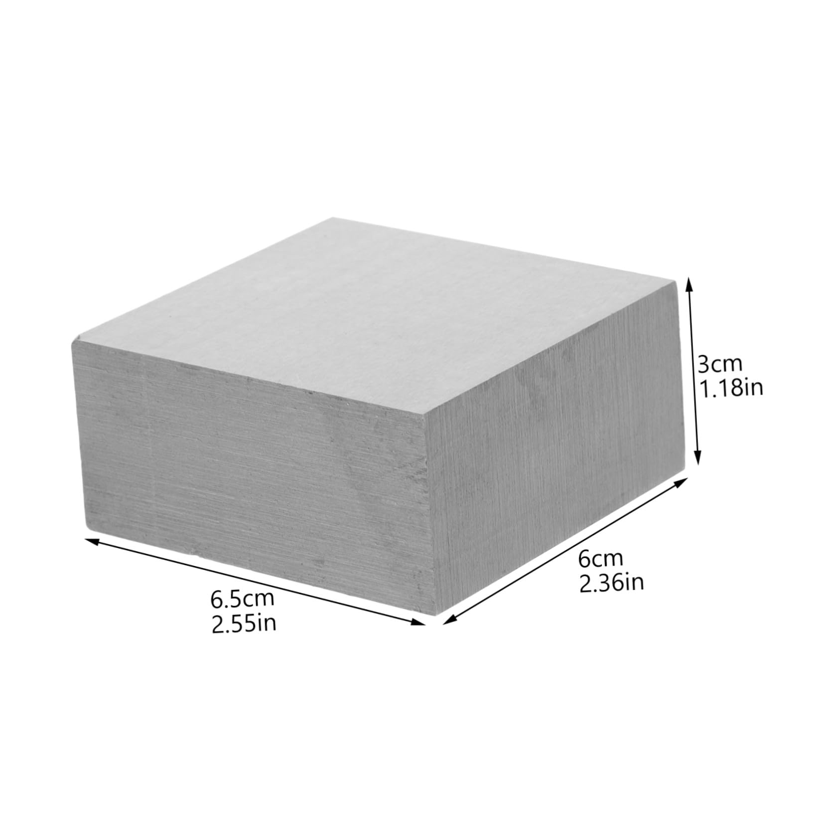 GALPADA Enclume Carrée en Fer Bloc de Forgerie Bloc de Travail pour Bijoux Outil de Fabrication Bijoux Professionnel DIY