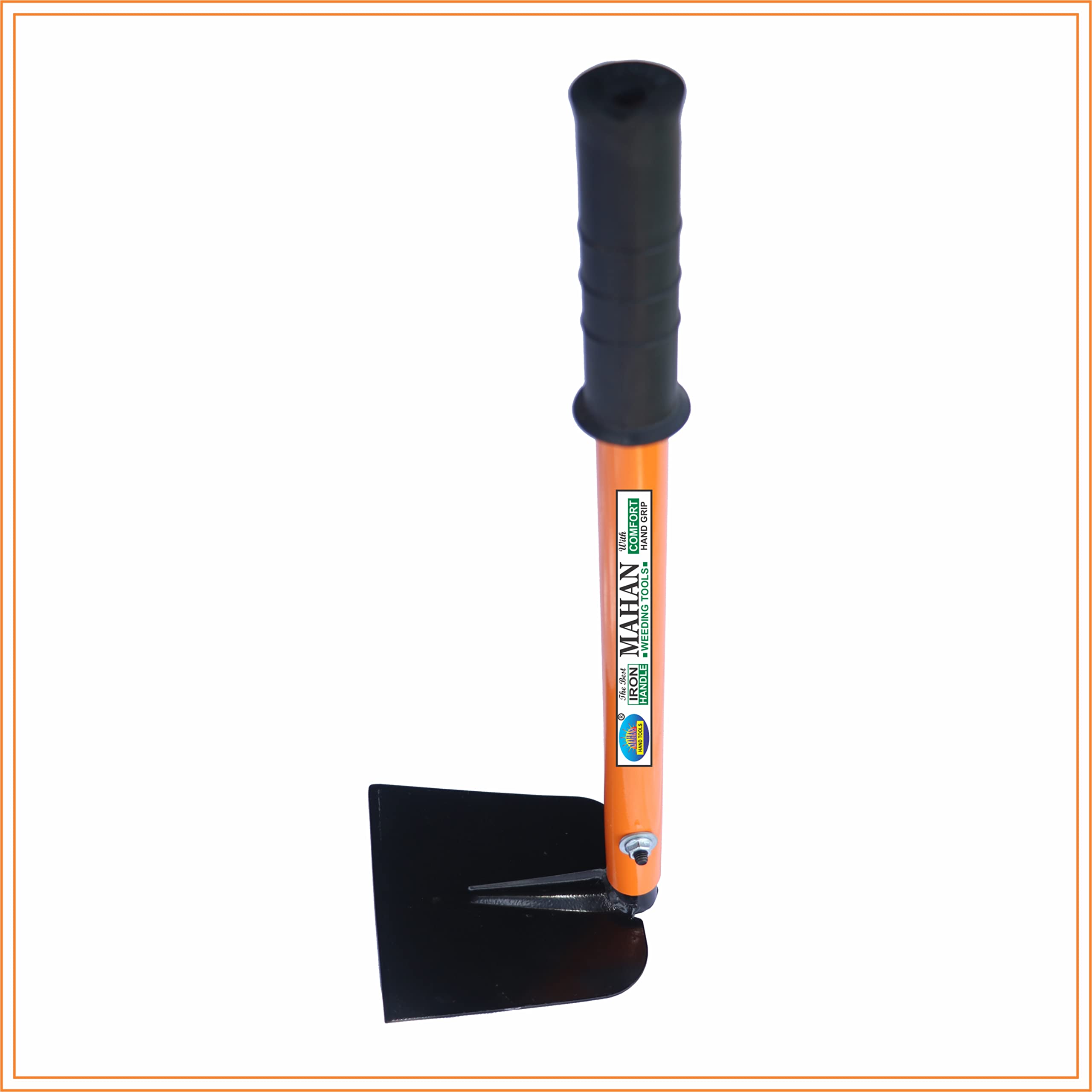 Mahan Manual Single Broad Hoe Fork Heavy Duty Weeding Tool/Garden Tool Fork with Handel | Sharp, Strong, Durable Material (B0B18FTF51) Amazon Price History, Amazon Price Tracker