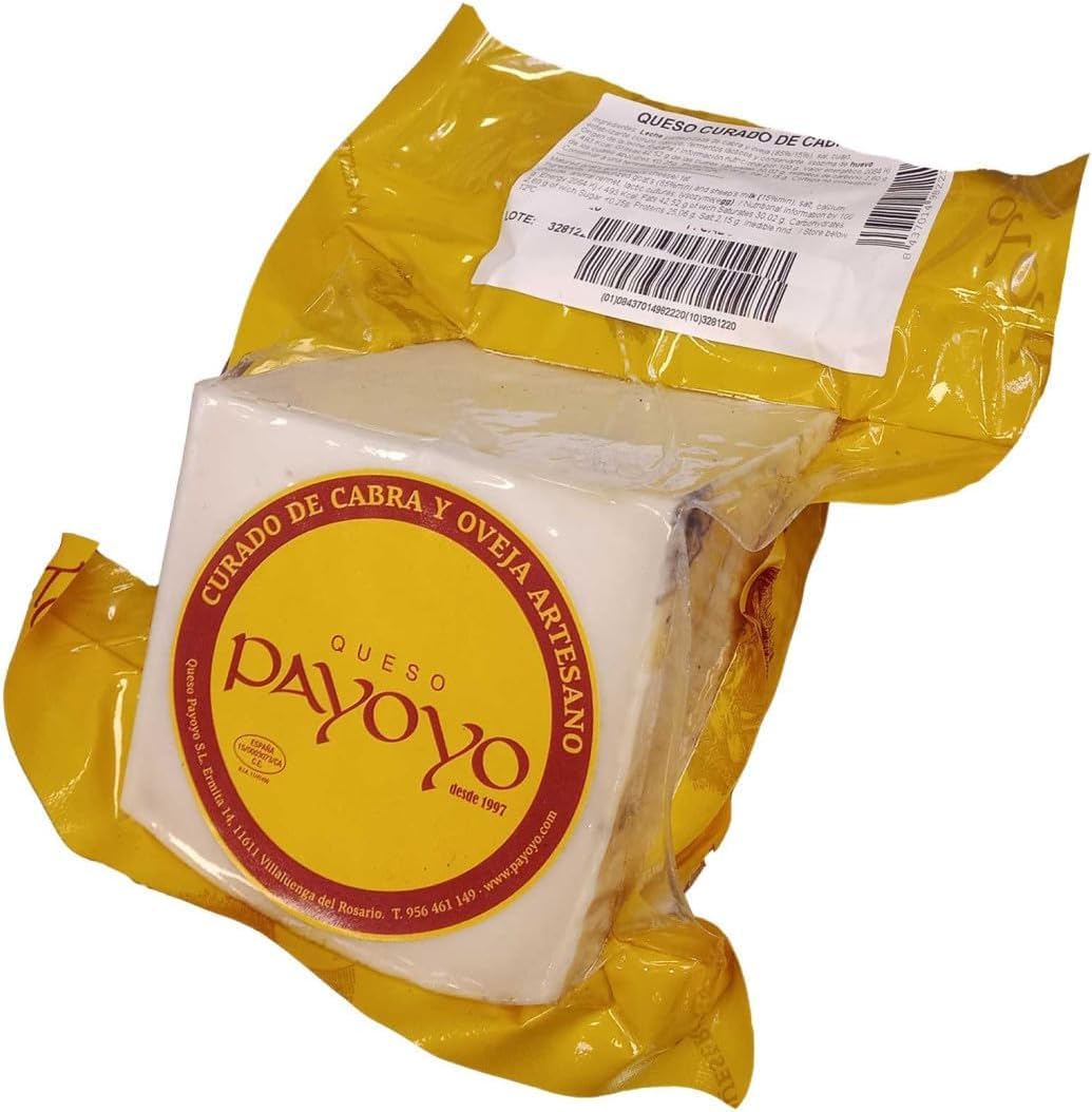 Cuña de Queso Payoyo Curado de Cabra, 500 gr