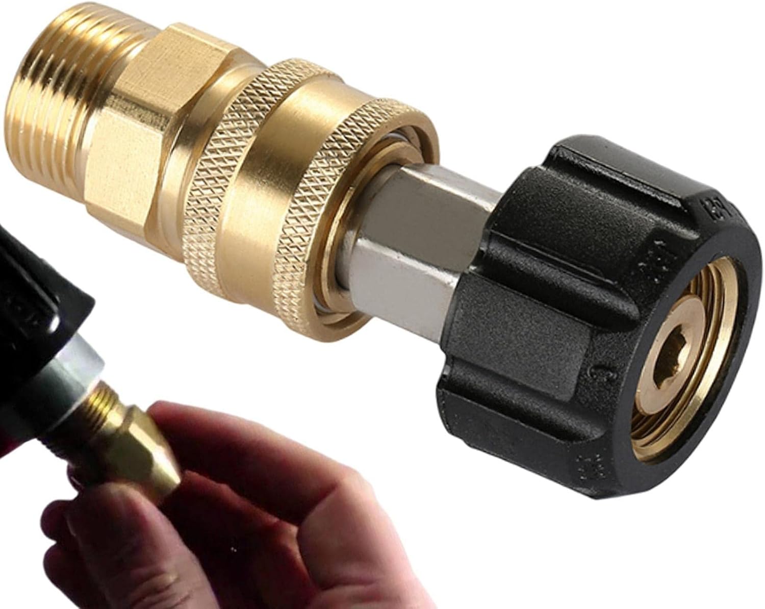 Adaptateur de tuyau pour nettoyeur haute pression Kit de raccords