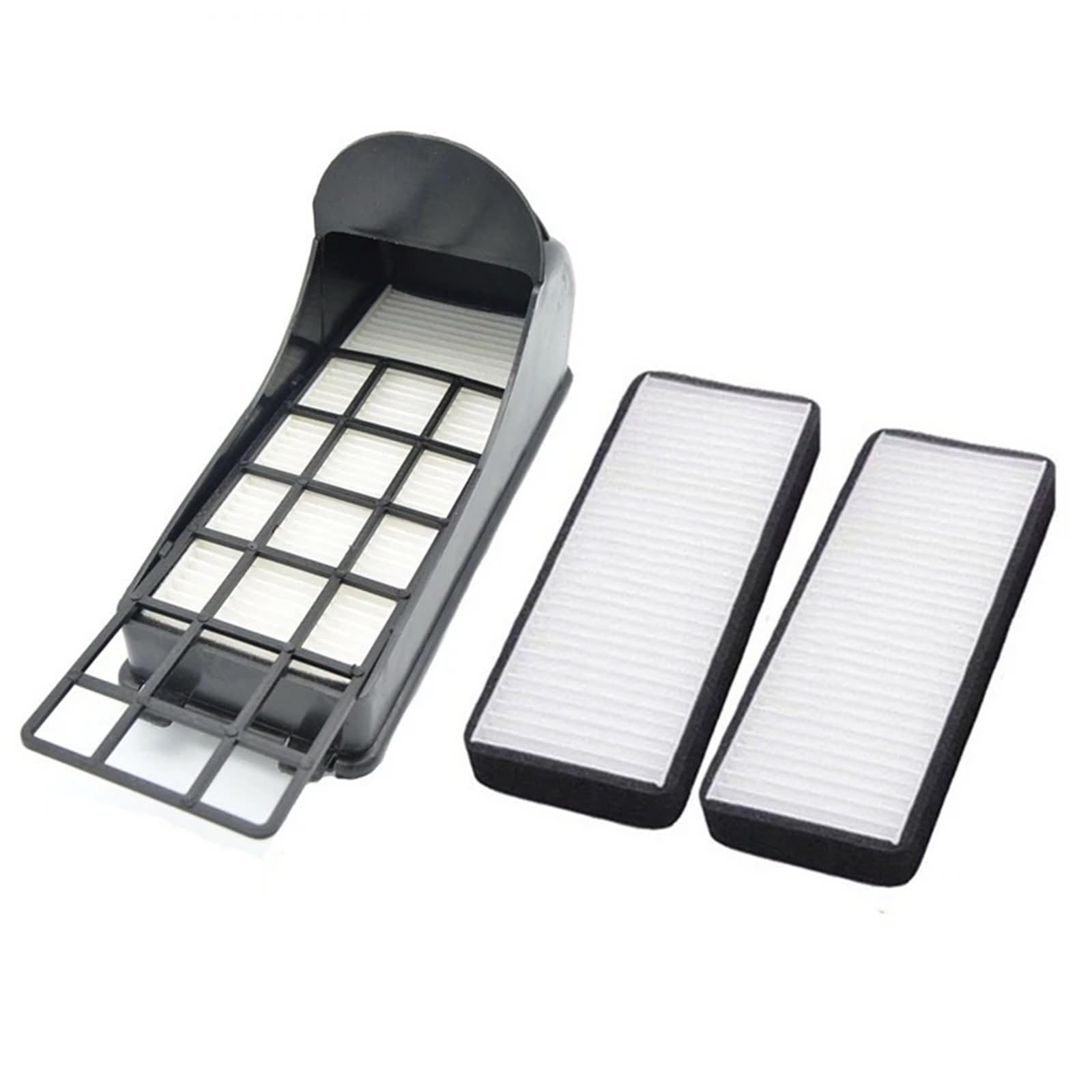 Filtro de cabina Compatible con VW Polo 2011-2021 Compatible con Jetta Santana 2011-2019 Compatible con Skoda Fabia Rapid 2011-21 Conjuntos de filtros externos Filtro de aire(3 Filter and house)