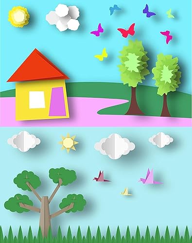 Miniatura 4 de 50 hojas de cartulina verde de 8.5 x 11 pulgadas, 8.82 ozm92 libras de grosor, papel de cartulina verde grueso para manualidades, tarjetas de