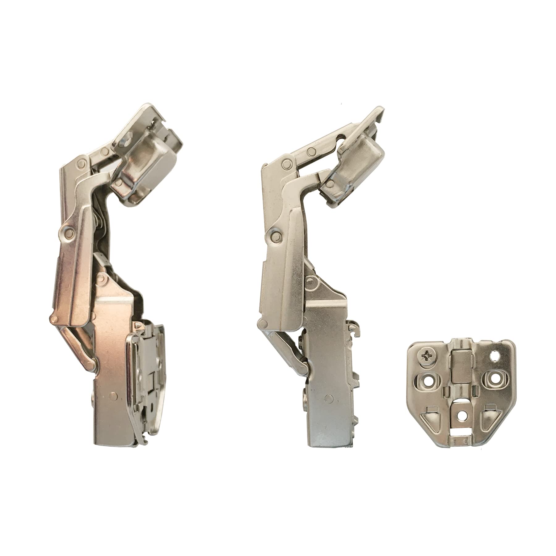 Cozy Inviting 4 Pièces Charniere Porte Placard, 35mm Soft Close Charnière Avec Amortisseur Hydraulique Fermeture, Angle D'Ouverture De 105°,Pour Placards, Armoire Et Meuble