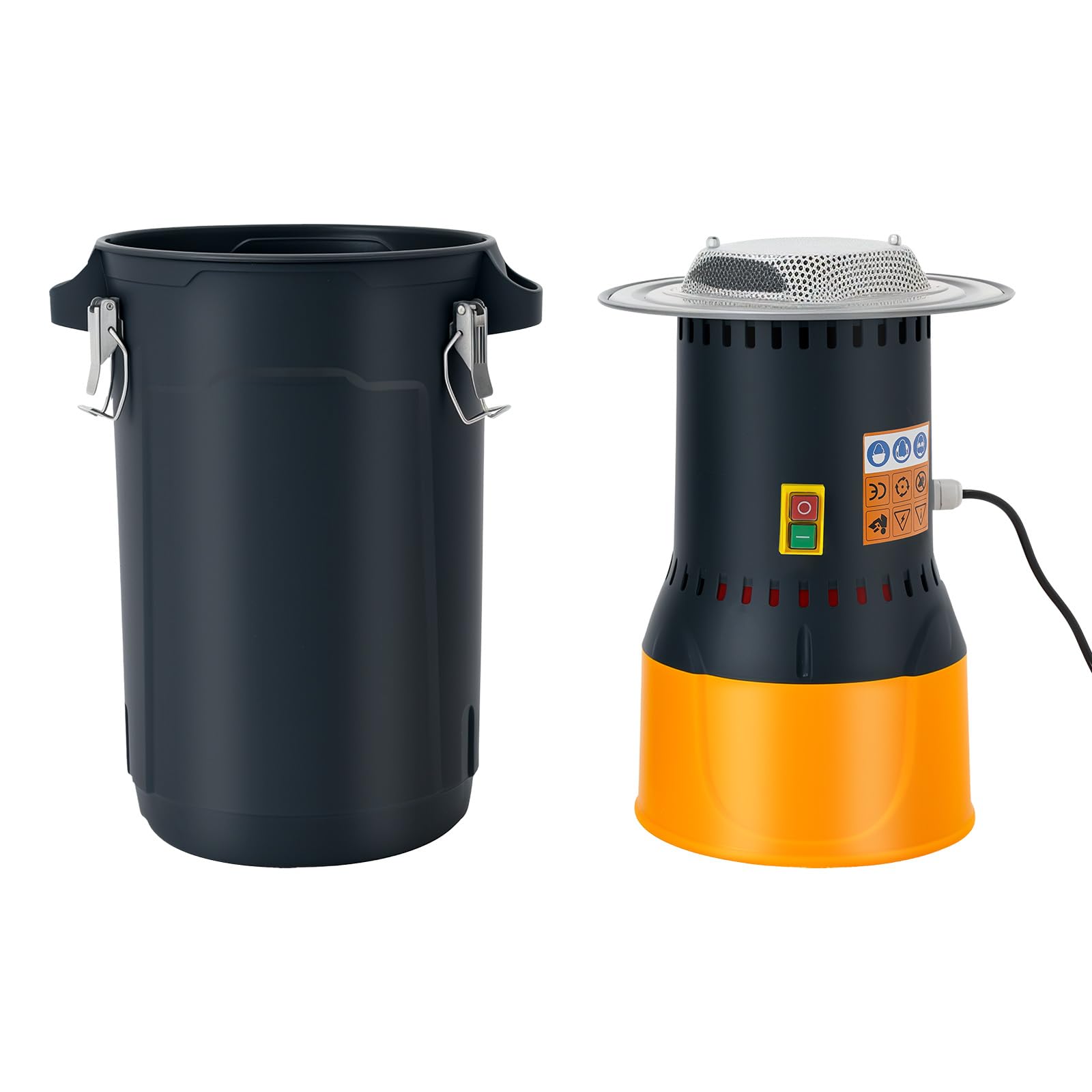 Macinino elettrico per cereali, 1000 W, 25 l, con 5 setacci per cereali