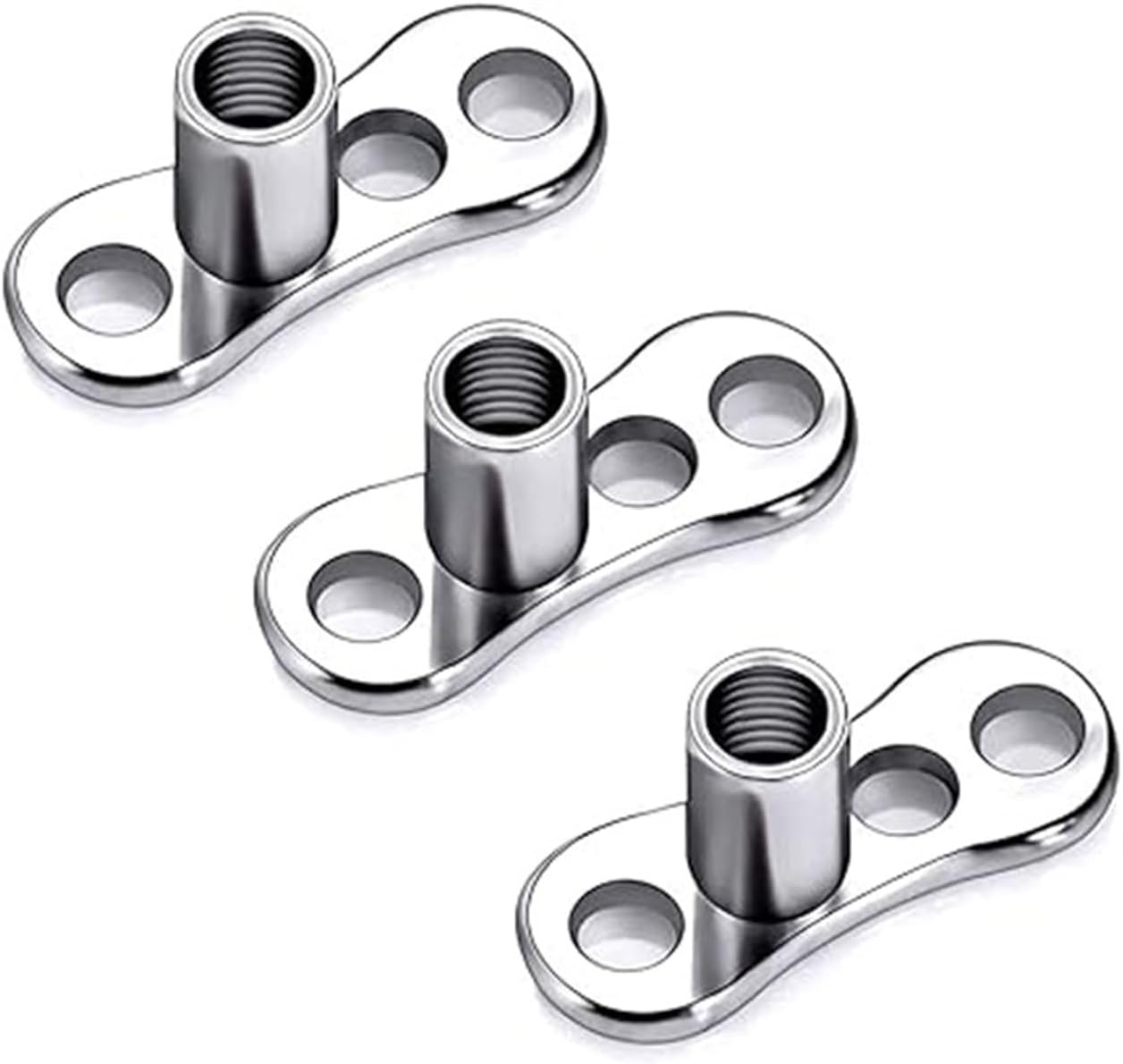 Fashionable ASTM F136 Sturdy Steel Materials Dermals Anchors Piercing Microdermal Jewelry Statement Pieces Daily Use Surfaces Piercing Jewelry