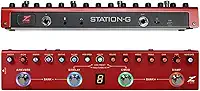 Pedaleira Ziron Station-G guitarra IR 9 pré amps drive chorus reverb delay