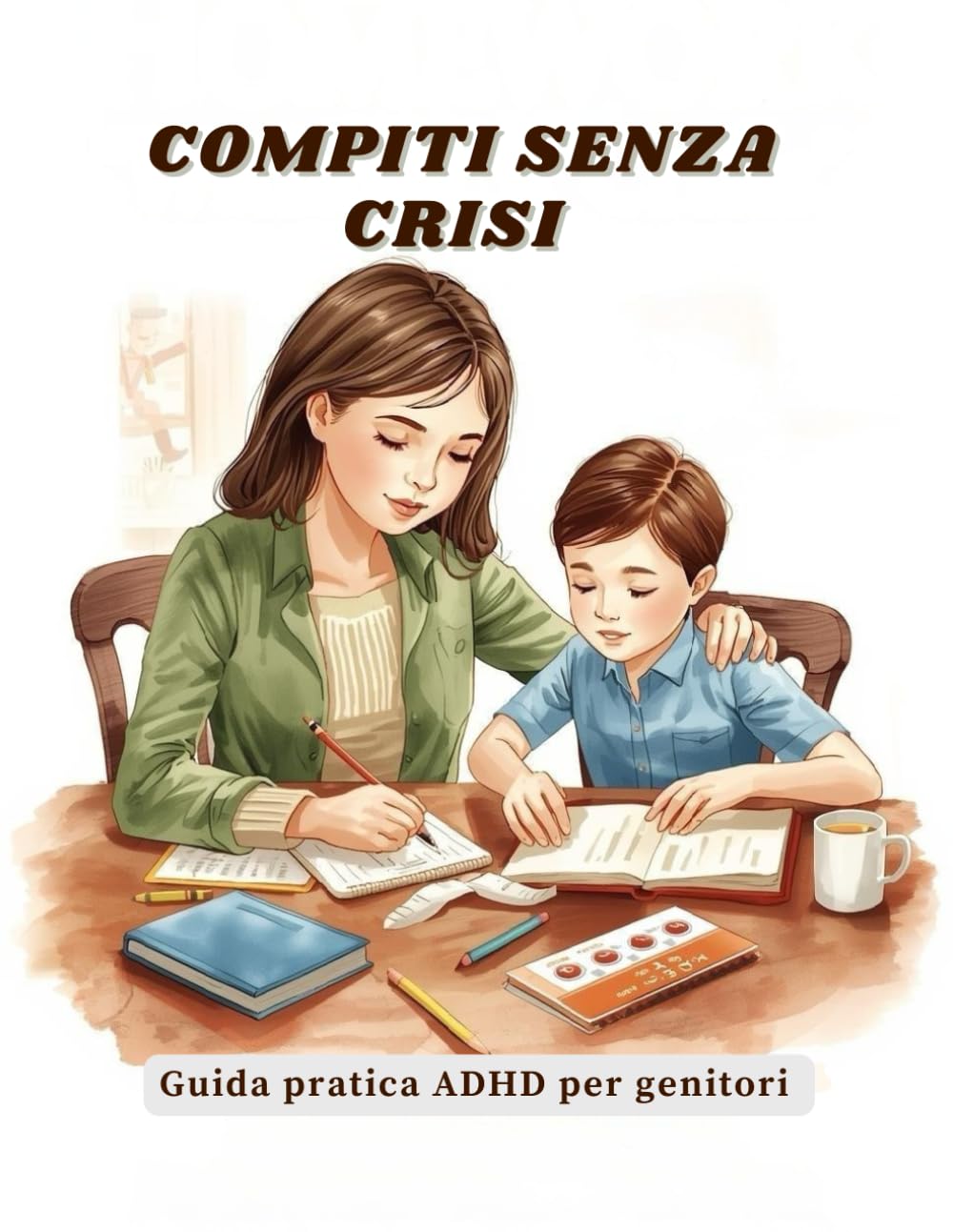 Compiti senza crisi – Guida pratica ADHD per genitori: Strategie semplici per aiutare i bambini con ADHD a fare i compiti a casa senza stress