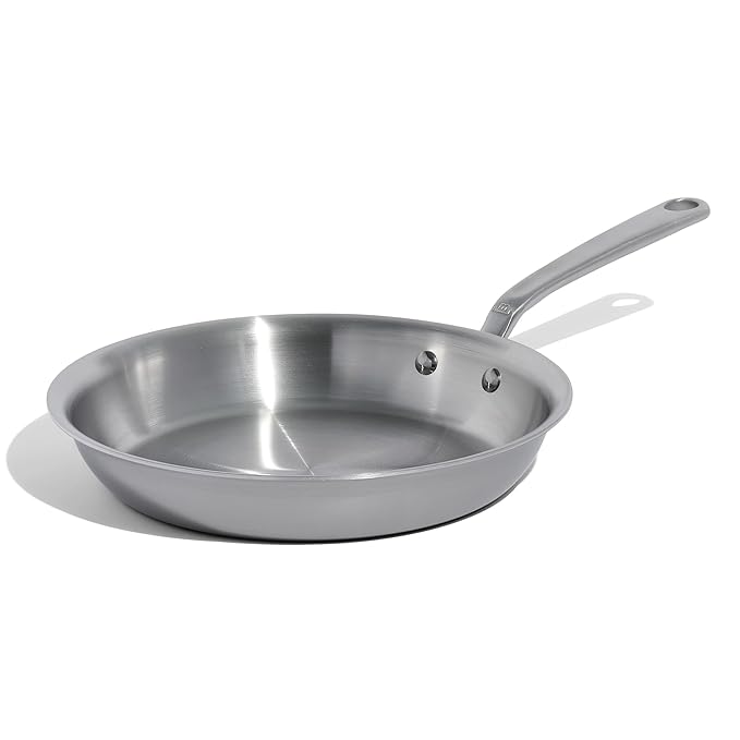 Made In 10-Inch Stainless Clad Frying Pan