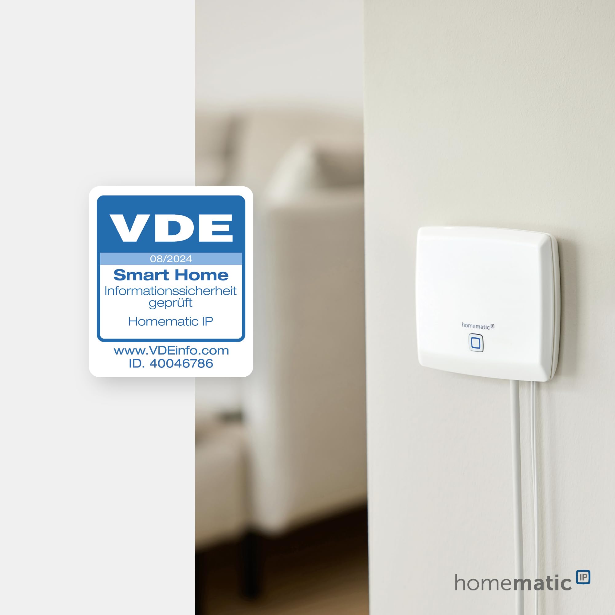 Homematic IP Starter Set Beschattung Smart Home für 2 Rollläden Markisen App Alexa Google Home