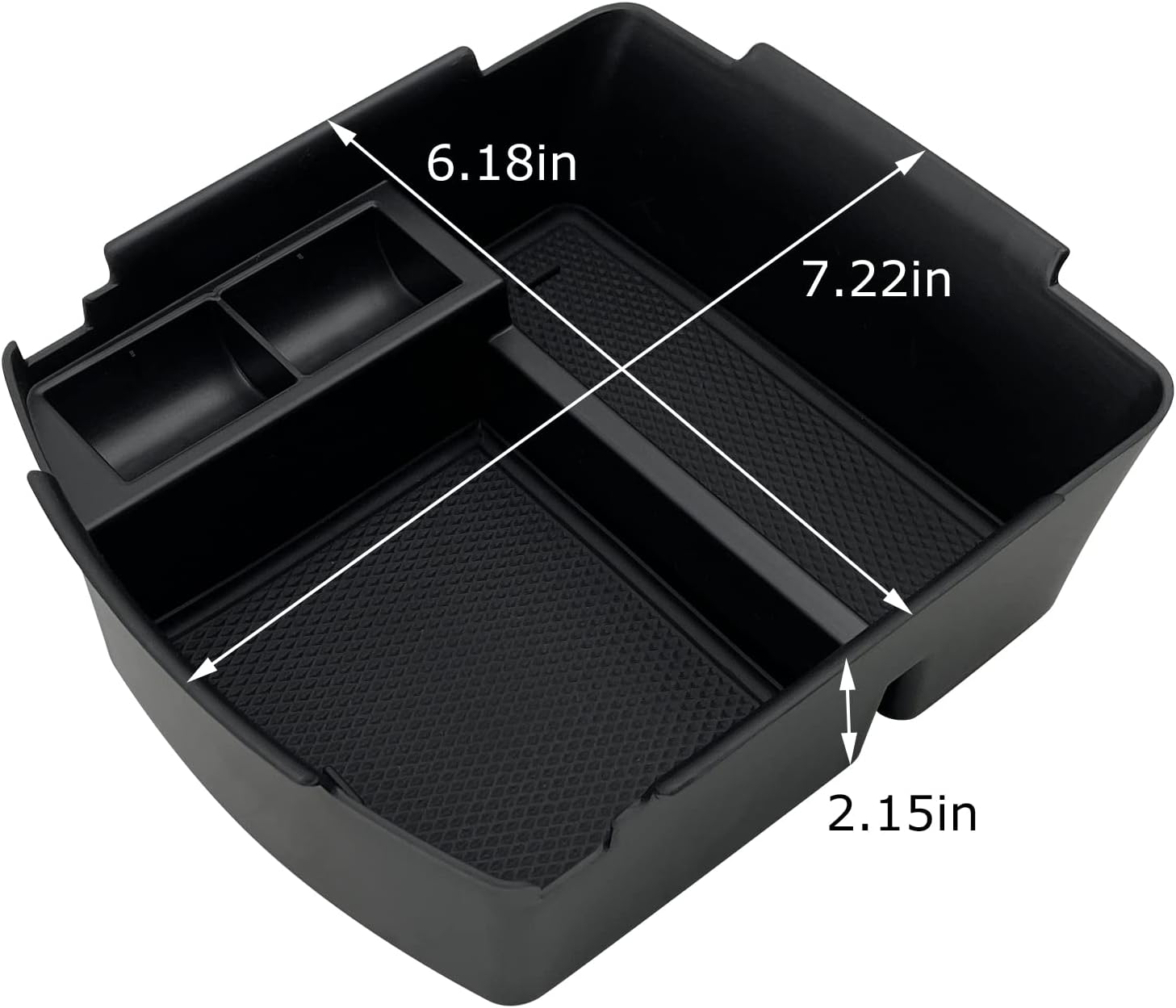 Compatible with 2020 2021 2022 2023 2024 Seltos Accessories Center Console Tray Organizer Interior Storage image 3