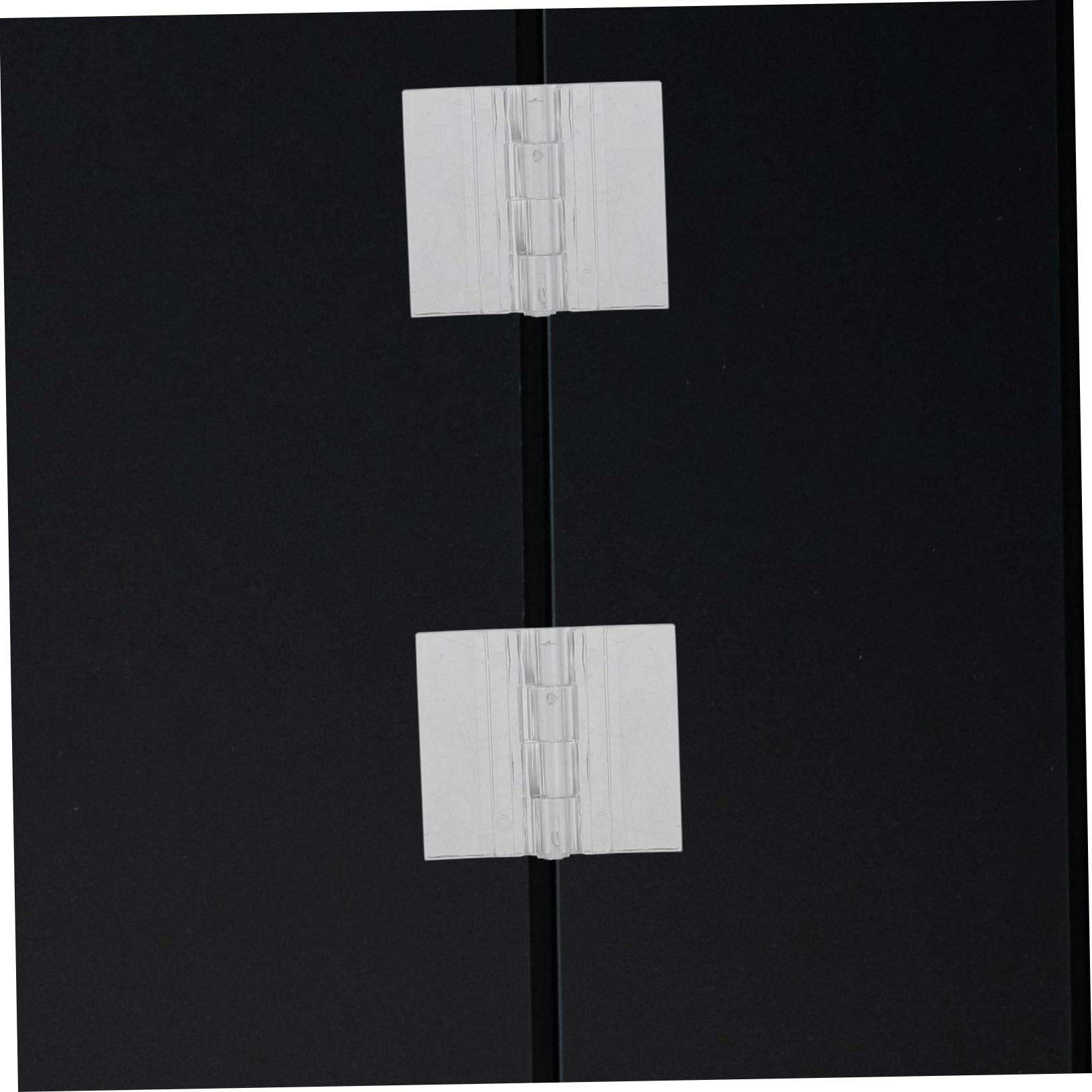 Hohopeti 10pk Cabinet Hinges Acrylic Overlay Hinges for Doors Small for Craft Box Drawer