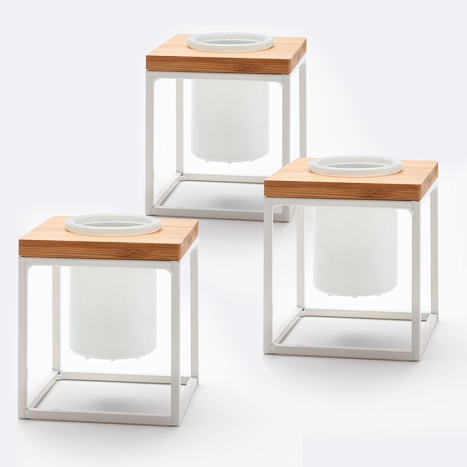 Couronne Company Coastal Pablo Cube Décor, White