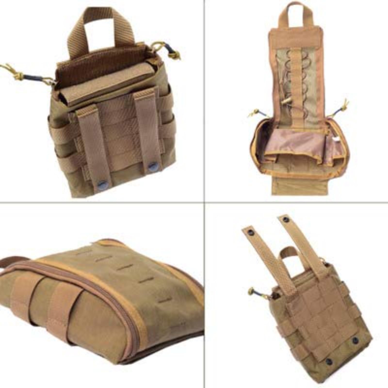 Trousse de Premiers Secours Tactique Molle 1000d, Sac D'Accessoires Médicaux, pour La Chasse Randonnée Survie Modulaire