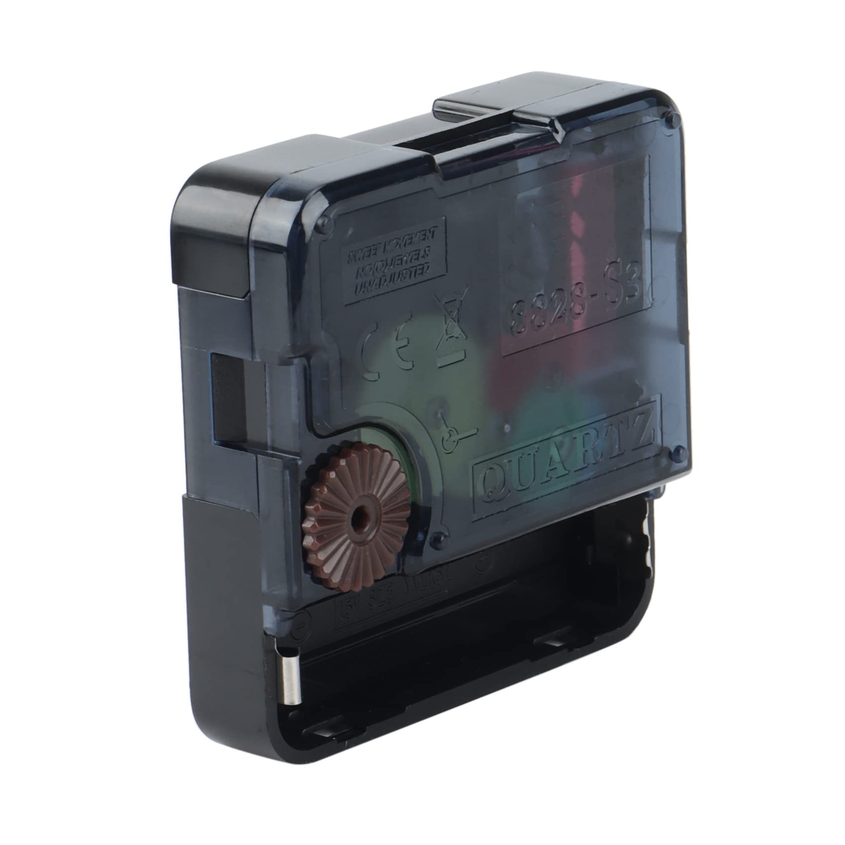 Ricambio Orologio Albero Plastica Movimento Orologio Al Quarzo WF-188 - Meccanismo Ticchettio Per Riparazioni - Albero Plastica 8mm Meccanismo Orologio Da Parete - Foto 3