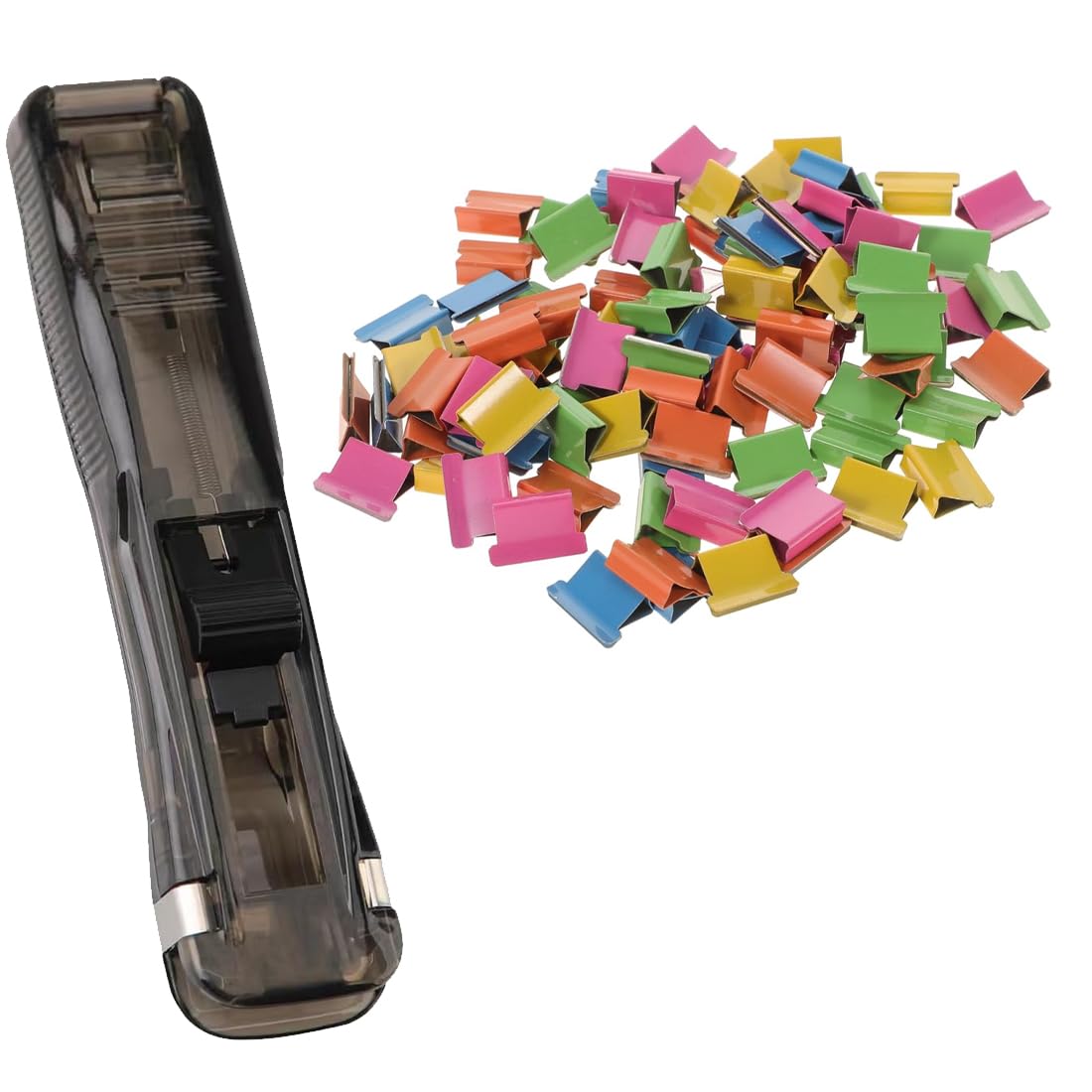 Cucitrice Senza Giunte Riutilizzabile - Graffette Colorate - Portatile E Pratica - Foto 3