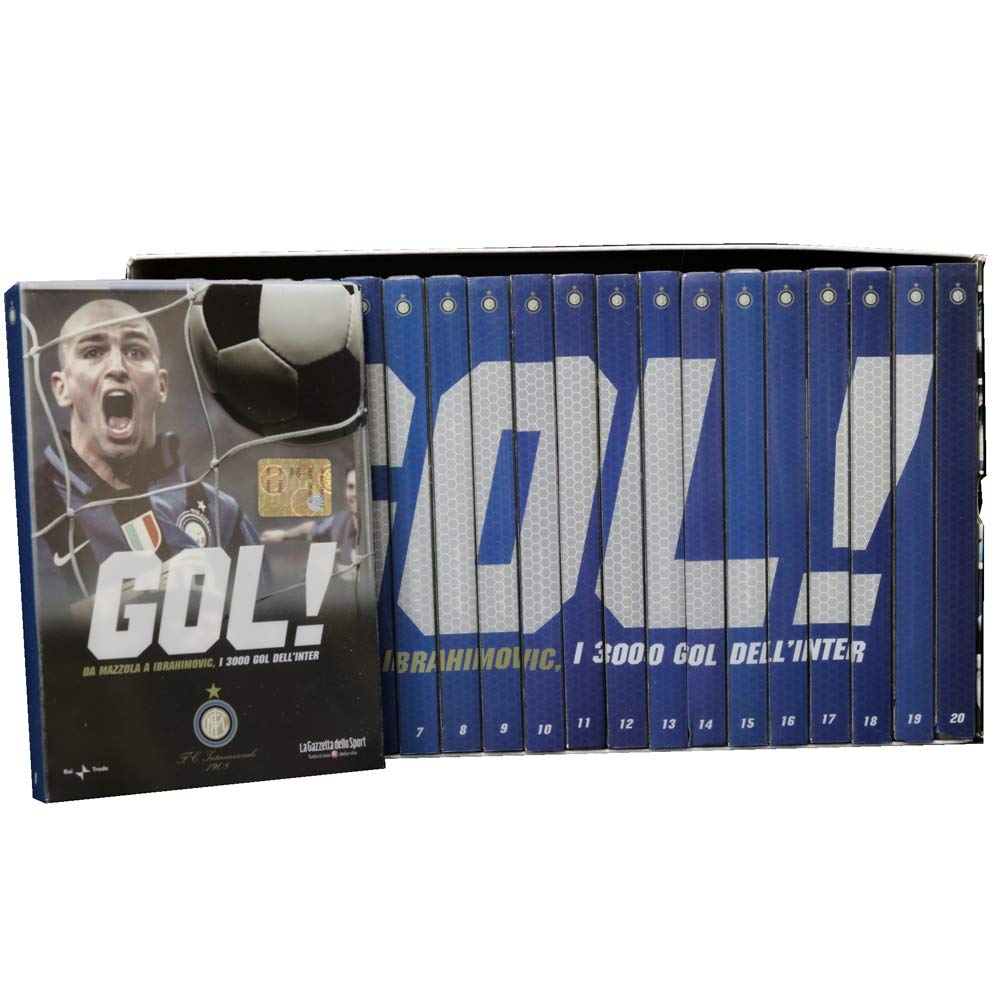 Gol! - da Mazzola a Ibrahimovic - I 3000 gol dell'Inter - Collezione completa 20 DVD