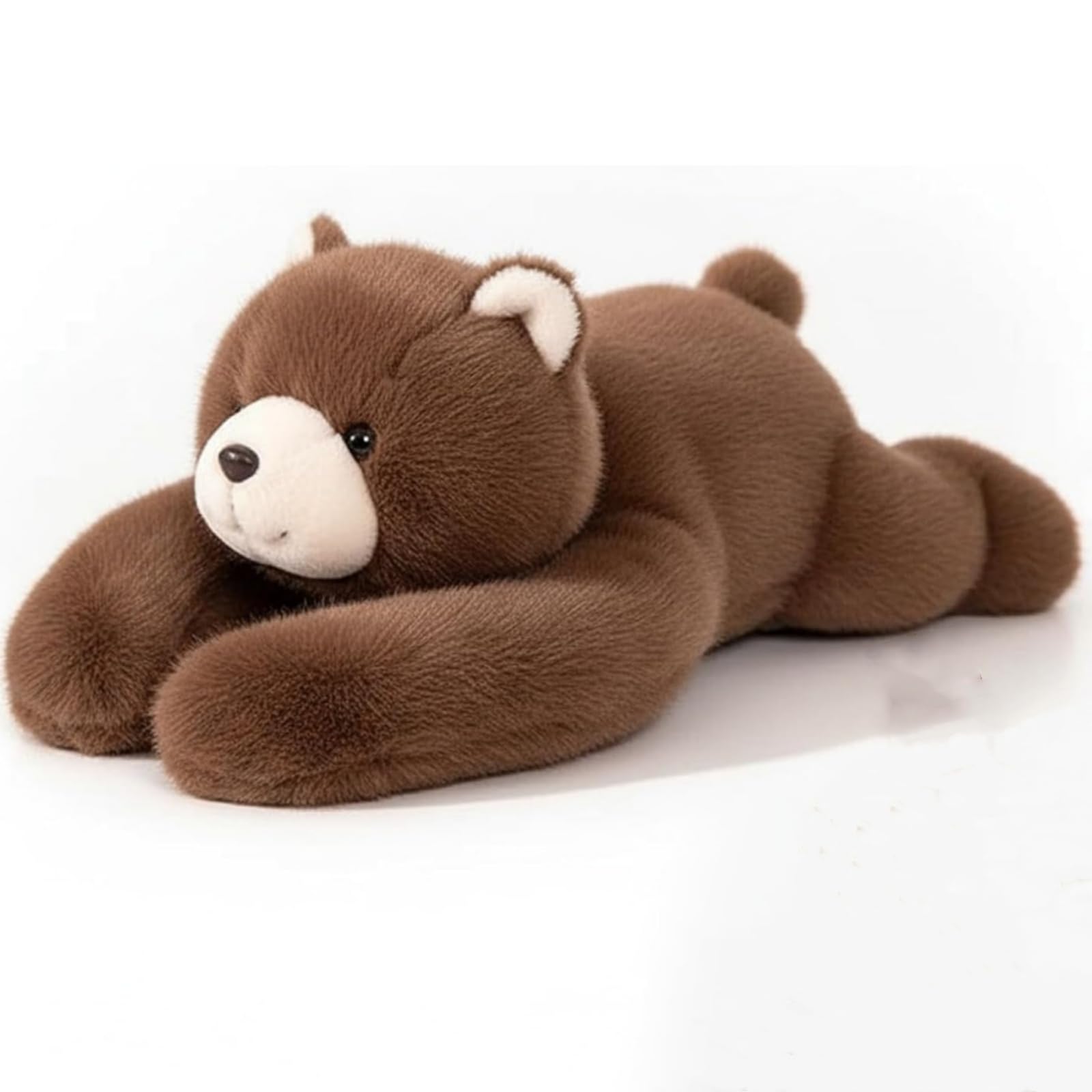 Weighted Plush Animals for Kids & Adults - Panda Teddy Bear Dinosaur ,Sloth, red panda, brown bear, koala Plush Stuffed Toys, Hugging Pillow for Anxiety Relief & Sleep Support 45cm (brown bear)