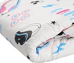 CutiePlusU Diapers 10 Pieces Disposable Incontinence Briefs with Tabs for Women and Men Maximum Overnight Absorbency White Pink(Large 37"-47")