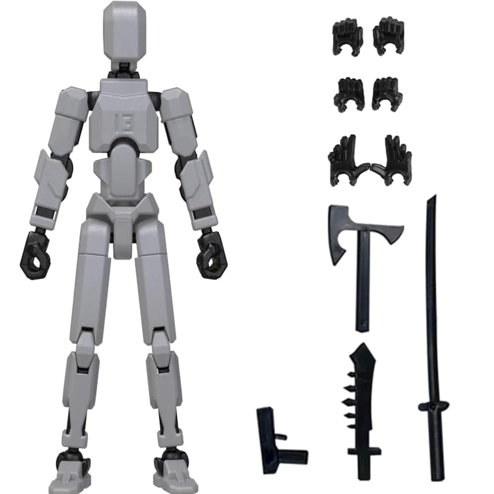 Binvin T13 Action Figures 3D Printed T13 Action Figure, Multi-Jointed Robot Movable N13 Action Figure, Lucky Nova 13 Action Figure (Gray) (B0CZ4GYNRR) Amazon Price History, Amazon Price Tracker