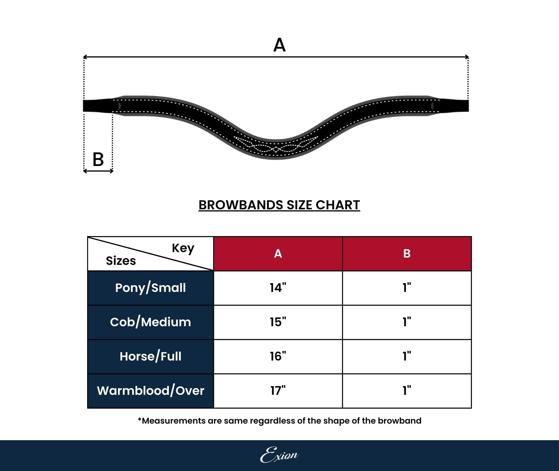 Exion Frontal pour Bride de Cheval Anglais | Frontal rembourré de Forme incurvée pour Spectacle et Dressage | Frontal en Cristal Transparent Bordeaux pour Chevaux