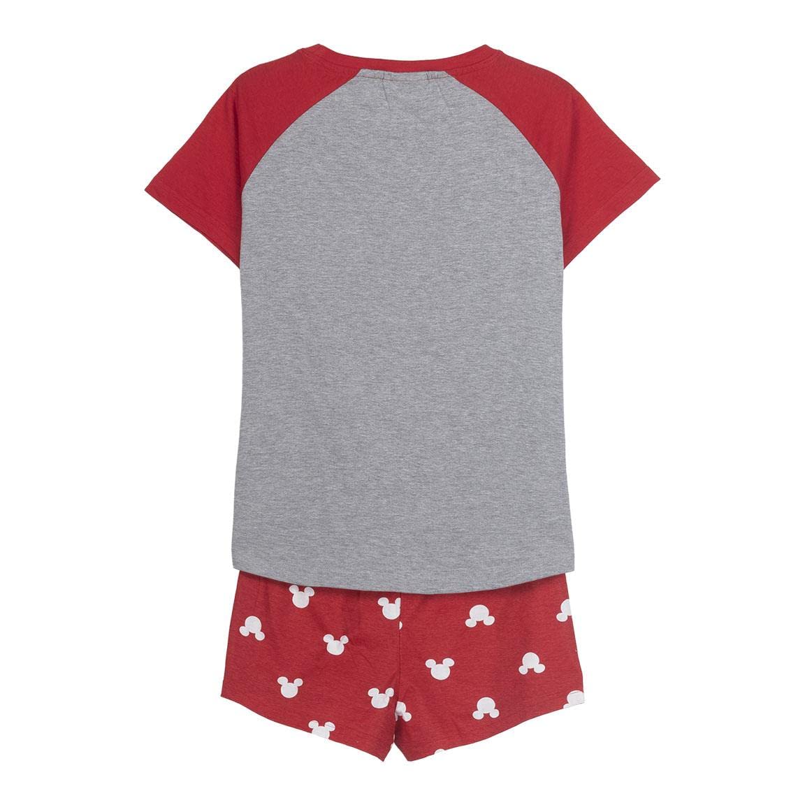 PIJAMA CORTO SINGLE JERSEY PUNTO MINNIE RED