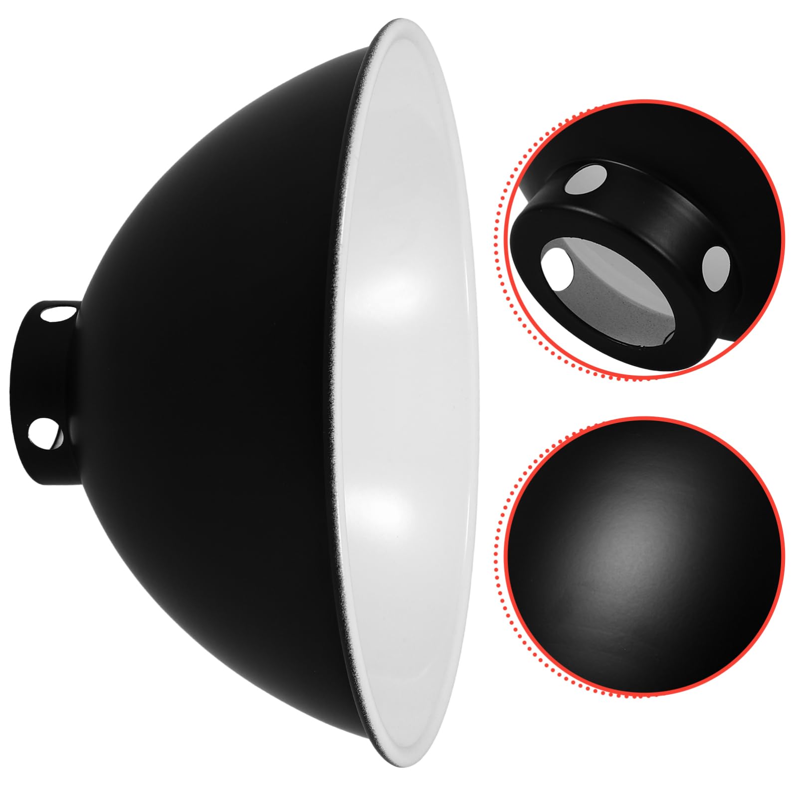 2pezzi Riflettore Per Lampade Riscaldanti Per Rettili Copertura Protettiva Antiscottatura Per Box Resistente e Isolante Utilizzo Della e