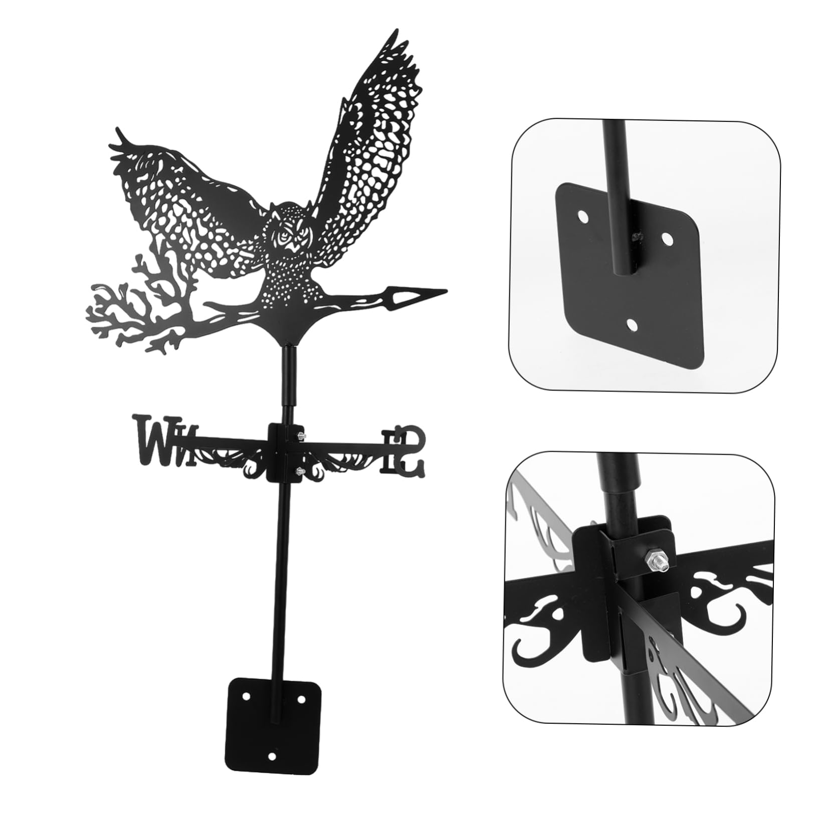Rodzinne wiatrowskaz, wiatrowskaz, metalowy uchwyt dachowy, wiatrowskaz, wiatrowskaz, kierunek, wiatrowskaz, ogrodzenie zewnętrzne, żelazne