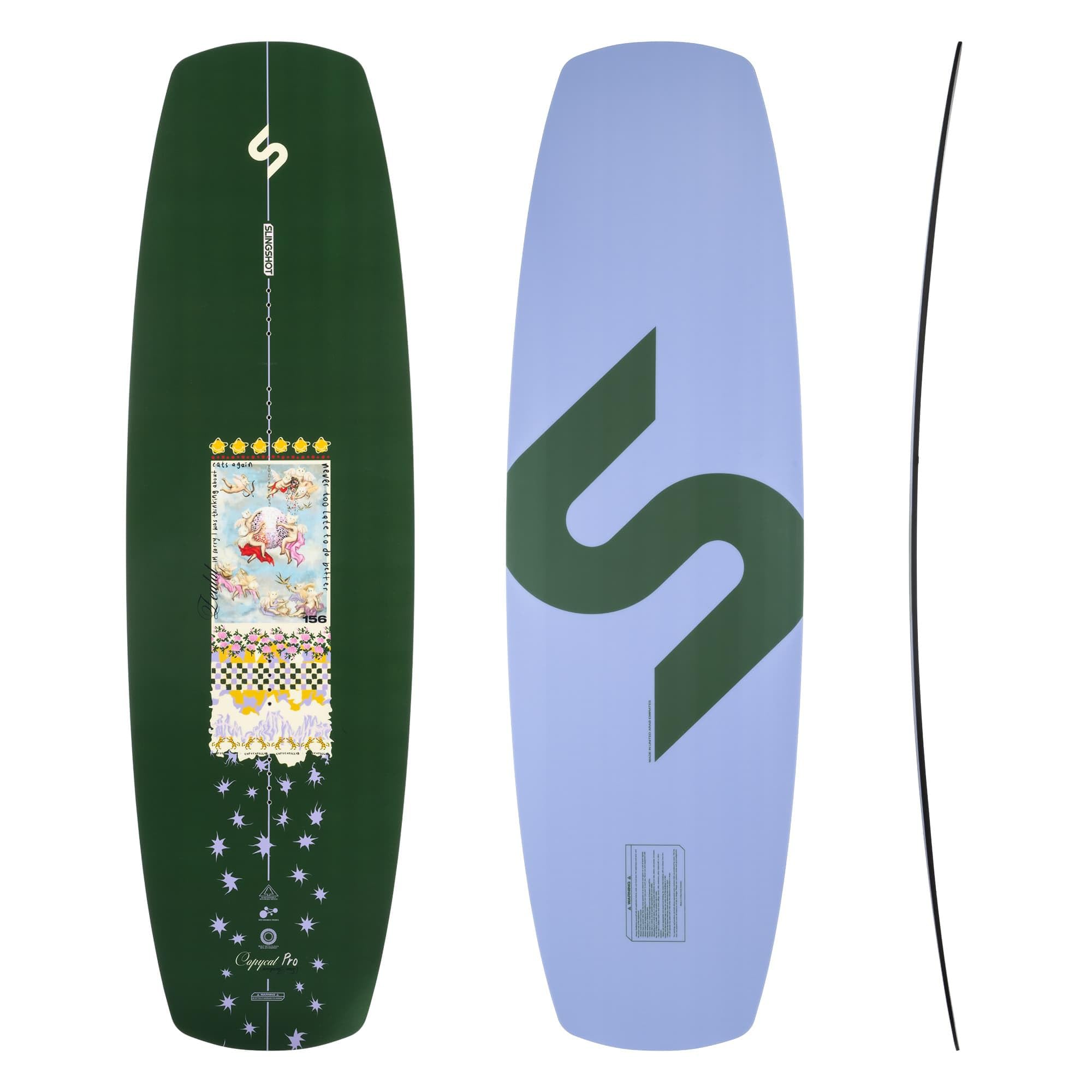 Slingshot Sports 2025 Copycat Pro Wakeboarding Board 138 cm