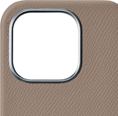 Vista 68 de BONAVENTURA Noblessa - Carcasa trasera [compatible con iPhone 12 Pro Max, Greige] BBCN12PM-GG