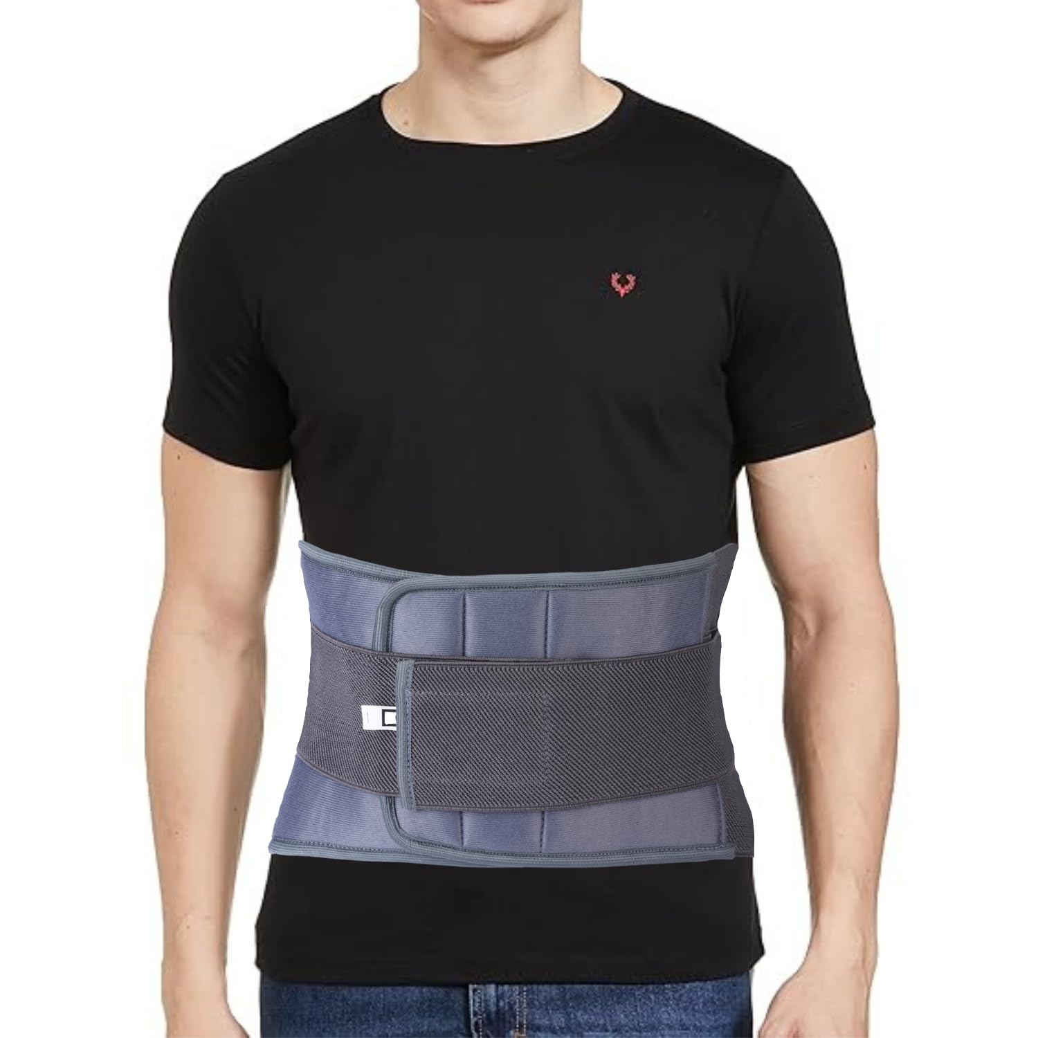 DR. DOC Sigma Grey Ls beltLumbo Sacral Belt with Dual Strapping | Back Support for Lumbar Spine, Lumber Support Belt for Pain Relief, Back Brace for Men/Women, Old people (S) (B0CZPLNNSN) Amazon Price History, Amazon Price Tracker