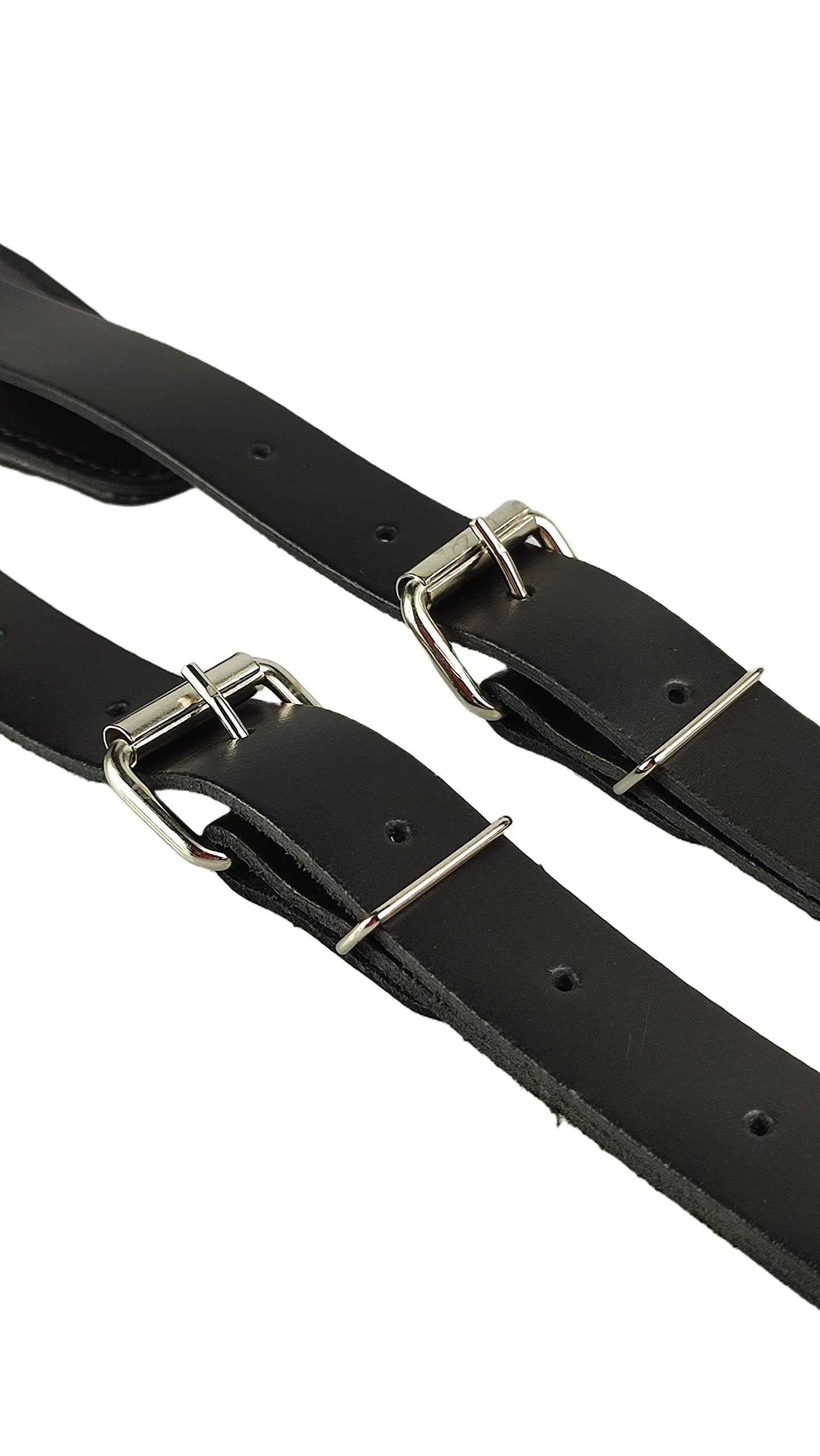 Belti Cintura a fisarmonica in pelle di alta qualità 6 cm tracolla max fino a 120 bassi