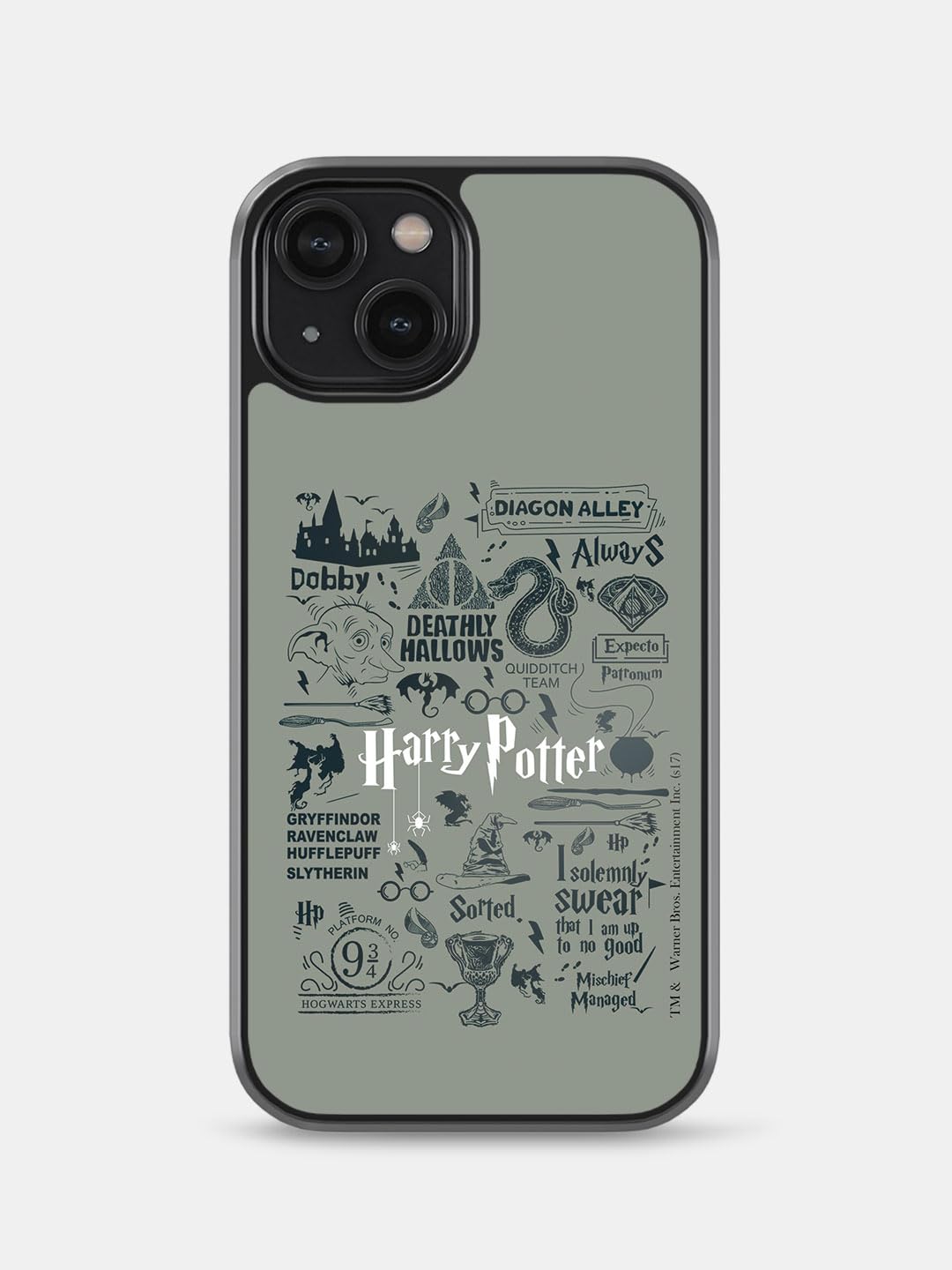 Macmerise Compatible Harry Potter Infographic Grey Bumper Back Cover Case Compatible with iPhone 14 | Shock-Absorbing Rubberized Sides, PC & Acrylic Hard Back, HD Print, All Sides Protection (B0D9W58THY) Amazon Price History, Amazon Price Tracker