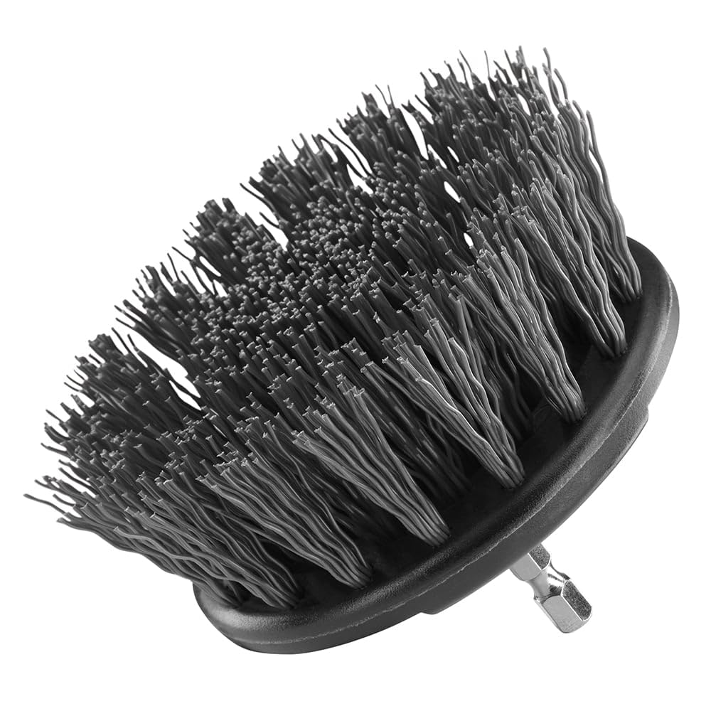 RYOBI 4-teiliges Mehrzweck-Reinigungsbürsten-Set, weiche, mittelharte Borsten