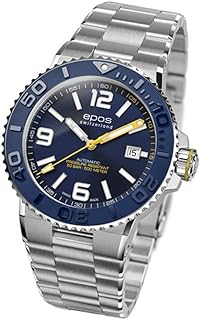 エポス EPOS スポーティブ ダイバー 3441ABLM ブルー文字盤 腕時計 メンズ (3441ABLM)