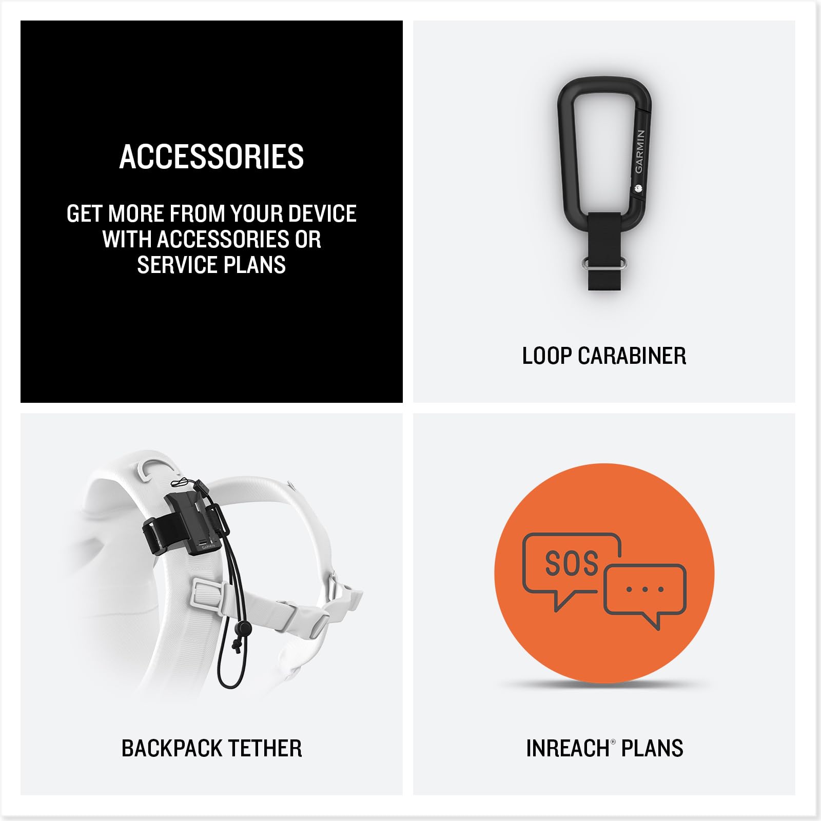 Garmin inReach Mini 3 Communicateur satellite mondial compact et robuste avec écran tactile couleur, SMS bidirectionnel, messagerie SOS d'urgence et longue durée de vie de la batterie jusqu'à 350