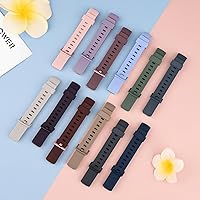 Vista 8 de Paquete de 3 correas de repuesto compatibles con Fitbit Inspire HR/Fitbit Inspire/Fitbit Ace 2/Fitbit Inspire 2, accesorio ajustable, pulsera