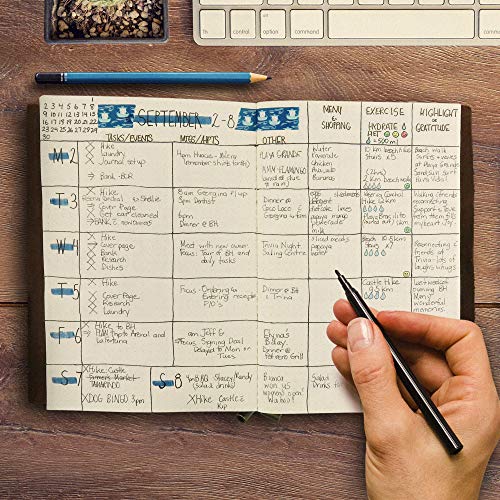 Taccuino in Pelle A5 - Diario da Viaggio