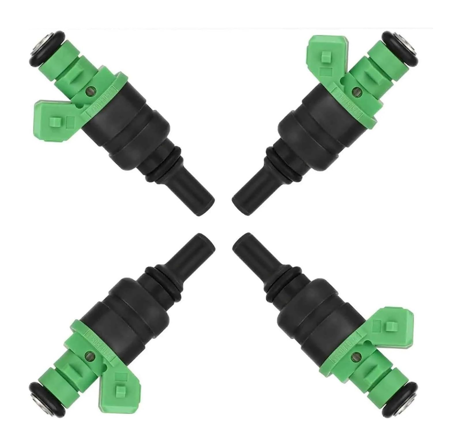 Kkiudvc 4Pcs Car Fuel Injector For Benz C230 2003-2005 Kompressor 1.8L Fj902 Replacement Supply Injection Nozzle 1/ Fuel Injectors 2710780549(4Pcs)