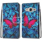 Etui pour Samsung Galaxy J2 Prime avec support réglable, idéal pour regarder des vidéos, écouter de la musique ou surfer sur Internet.