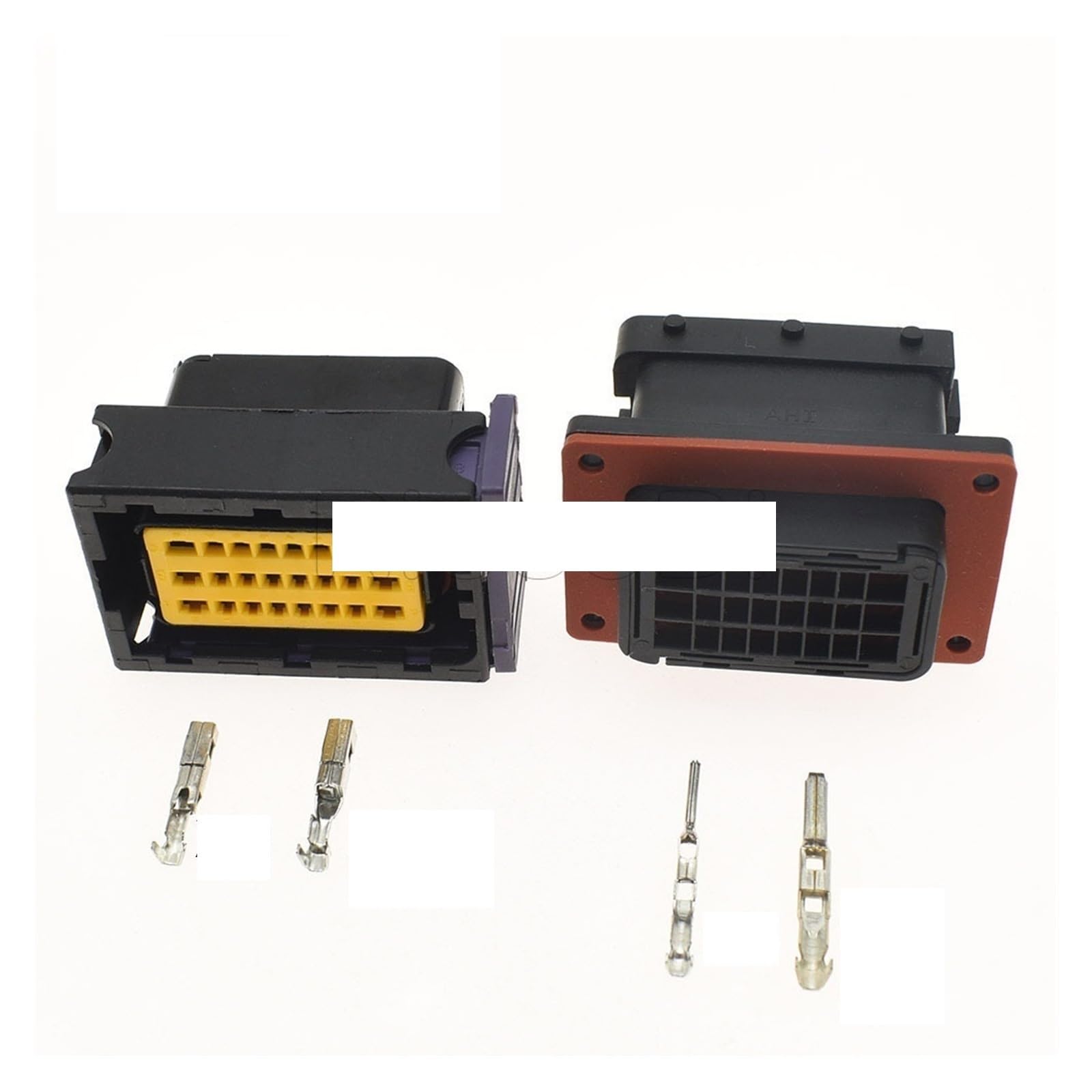 1-5 ensembles 24 broches connecteur Ecu automobile FCI prise Pcb boîtier en plastique étanche prise mâle 211PC249S0005 211PL249S0023 (Color : Male Female Set, Size : 1Set)